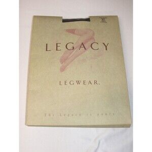Legacy Legwear Body Shaper Tights Navy Size B Style A35392 NWT Vintage